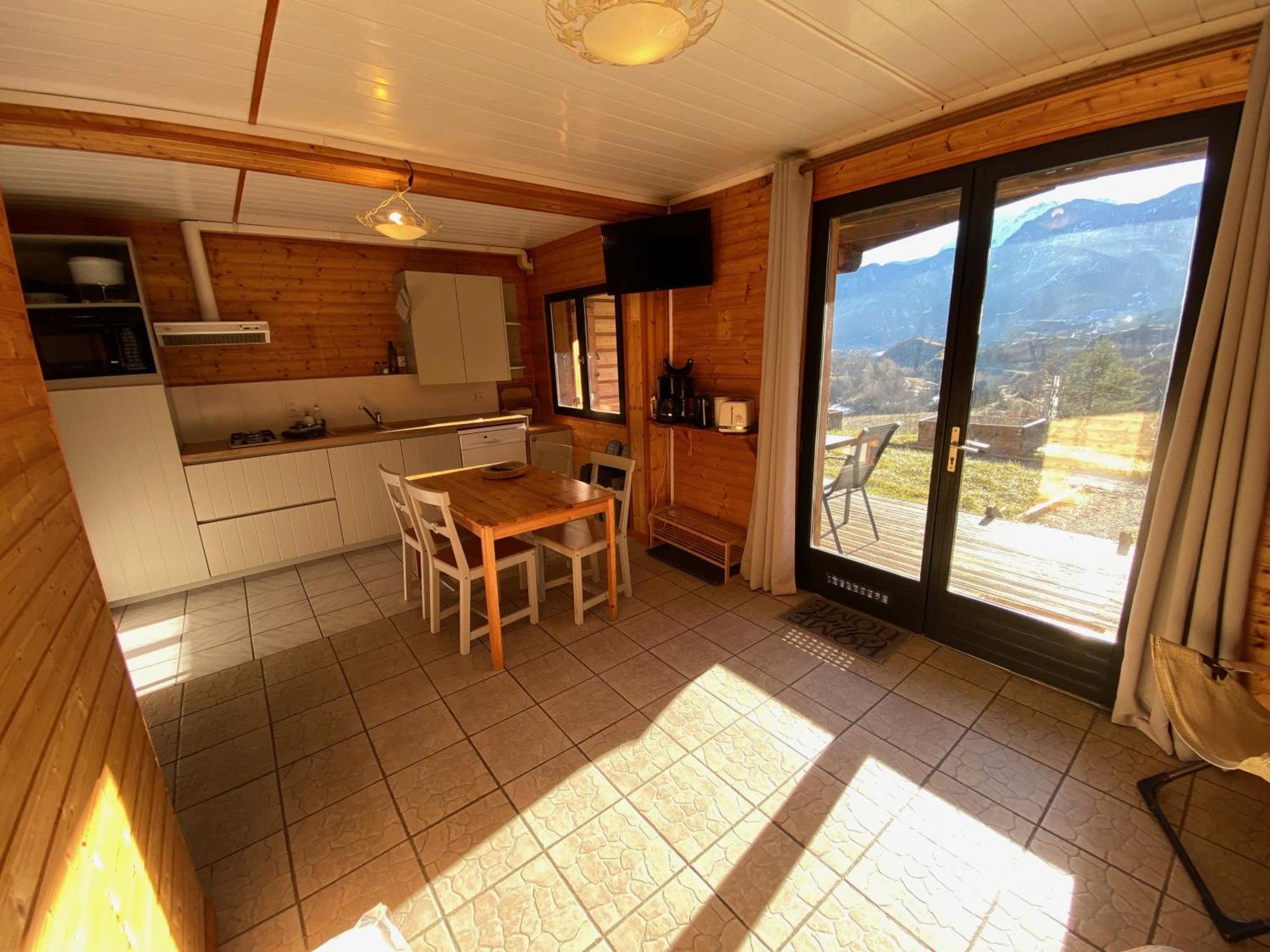Chalet A Un Endroit Exceptionnel, Alpes, Parc National Des Ecrins Les Vigneaux Exterior photo
