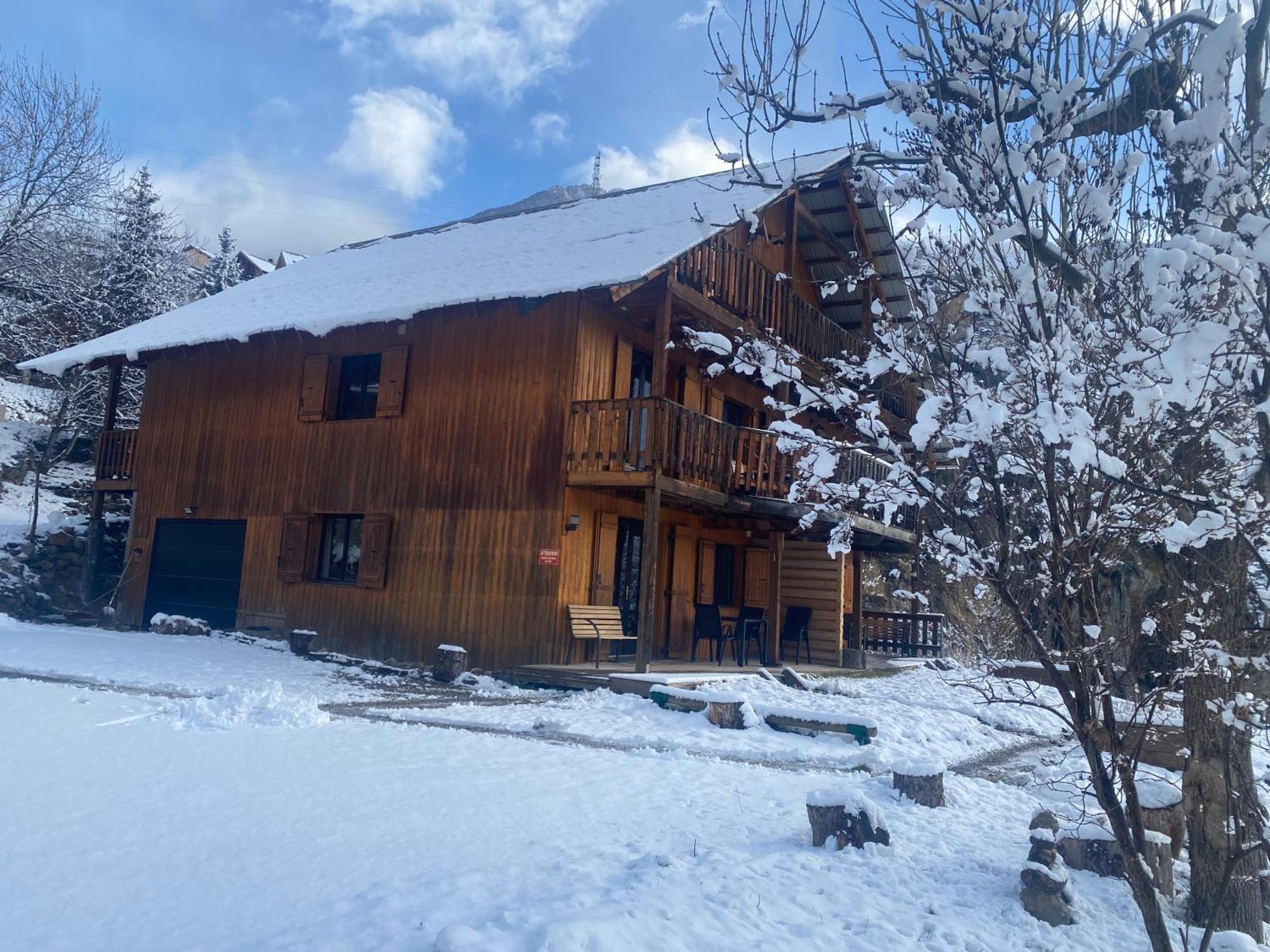 Chalet A Un Endroit Exceptionnel, Alpes, Parc National Des Ecrins Les Vigneaux Exterior photo